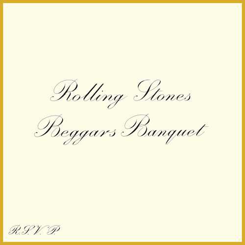 The Rolling Stones - Beggars Banquet album cover