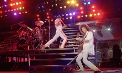 Queen at Wembley Stadium 1986 - Photo courtesy of Queen Productions Ltd