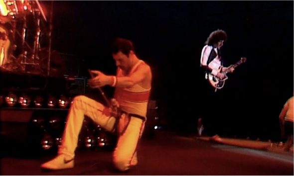 Queen at Milton Keynes Bowl 1982 - Photo copyright Queen Productions Ltd