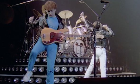 Queen @ The Forum, Montreal in 1981 - Photo courtesy of Queen Productions Ltd