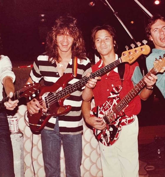 Brian May and Eddie Van Halen - Photo: Courtesy of Phil Chen