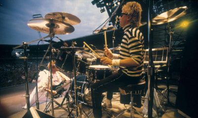 Queen's Roger Taylor in 1986 - Photo courtesy of Queen Productions